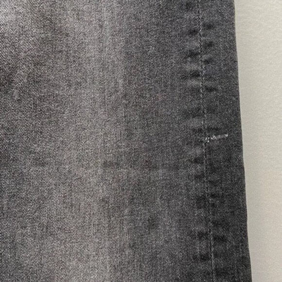 Levi's 505 Men's Black Grey Wash Jeans 36x32 Regular Fit Straight Leg 5 Pocket - Picture 4 of 15